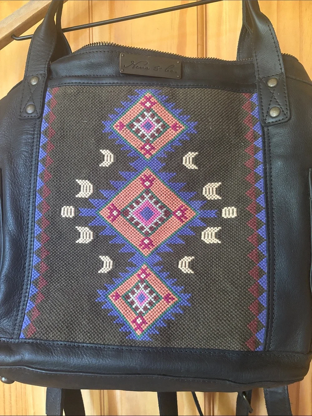 Nena and co Convertible Backpack womanhood print